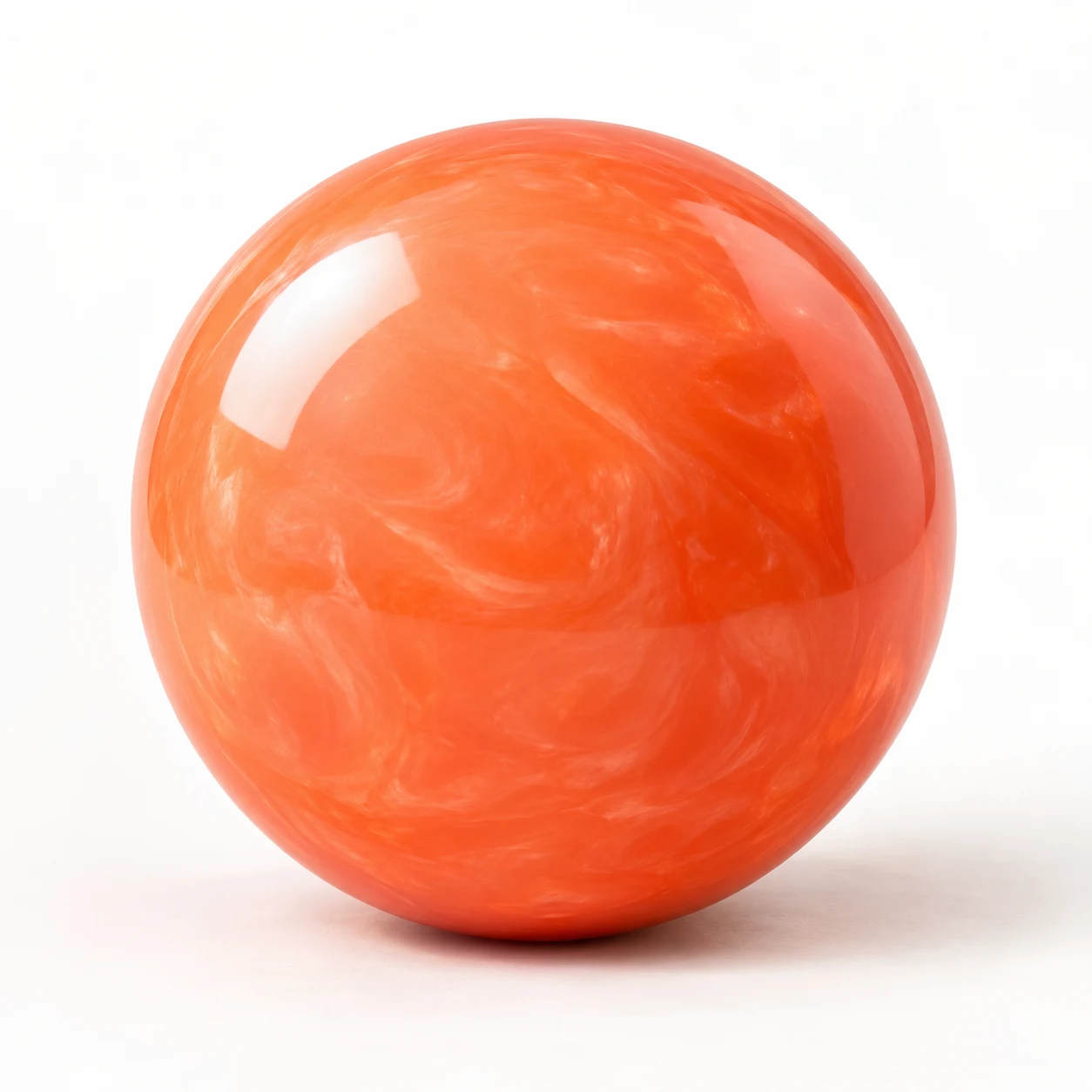 Lightweight bowling ball